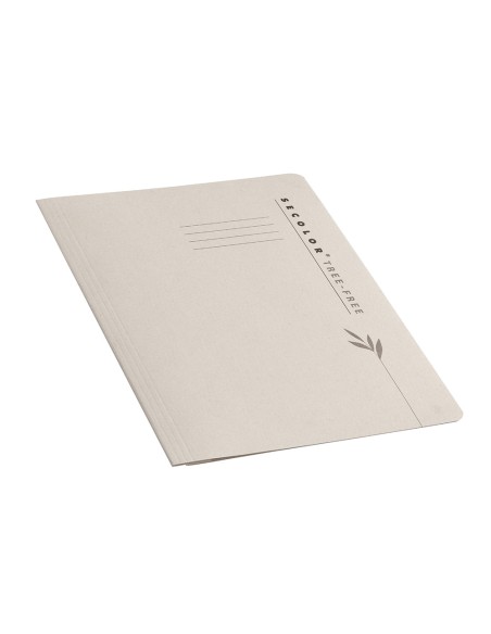 Subcarpeta cartulina tarifold pack de 10 color crema 100 ecologica 226 g m2 din a4 con fastener