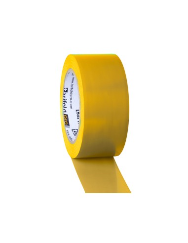 Cinta adhesiva tarifold para marcaje y senalizacion de suelo 33 mt x 50 mm color amarillo