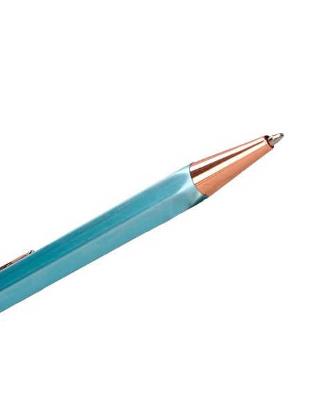 Boligrafo belius brela cuerpo hexagonal con clip colores pasteles caja de regalo con 3 boligrafos Boligrafo belius brela cuerpo hexagonal con clip colores pasteles caja de regalo con 3 boligrafos