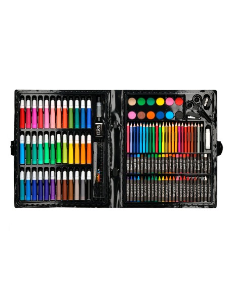Estuche de pintura liderpapel plastico 150 piezas 36x31x4 cm Estuche de pintura liderpapel plastico 150 piezas 36x31x4 cm