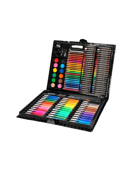 Estuche de pintura liderpapel plastico 150 piezas 36x31x4 cm Estuche de pintura liderpapel plastico 150 piezas 36x31x4 cm