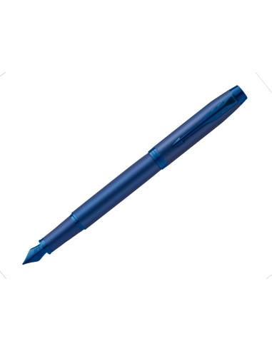 Pluma parker im professionals monochrome blue plumin f en estuche de regalo
