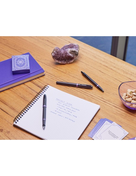 Roller parker im professionals vibrant purple ring en estuche de regalo Roller parker im professionals vibrant purple ring en estuche de regalo