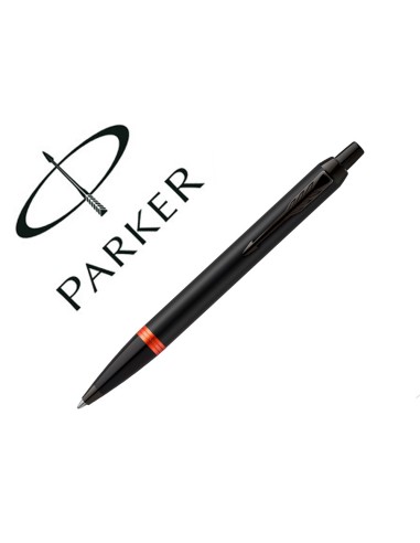 Boligrafo parker im professionals vibrant orange ring en estuche de regalo