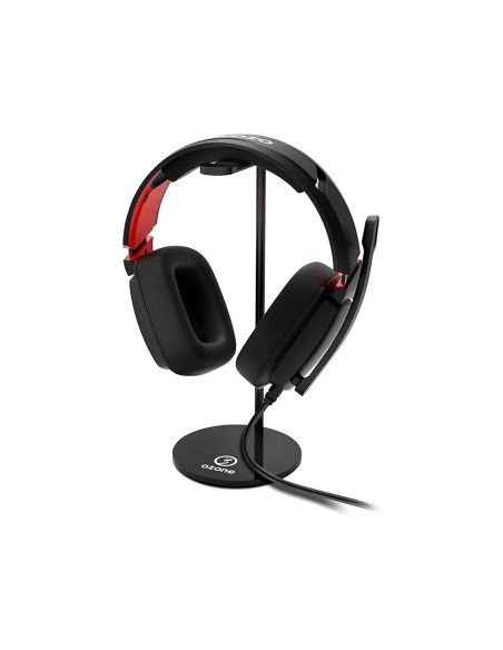 Soporte para auricular ozone mute aluminio altura 255 mm color negro