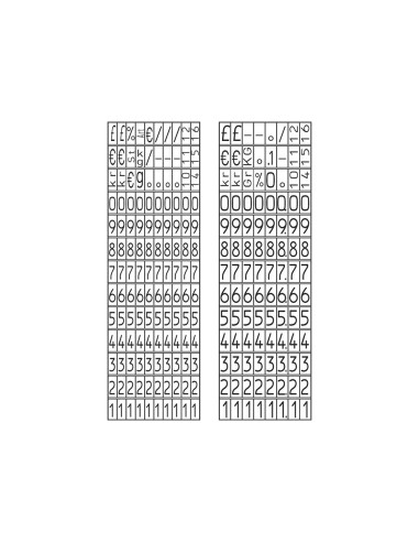 Etiquetadora avery 2 lineas 18 digitos para etiqueta de 26x16 mm