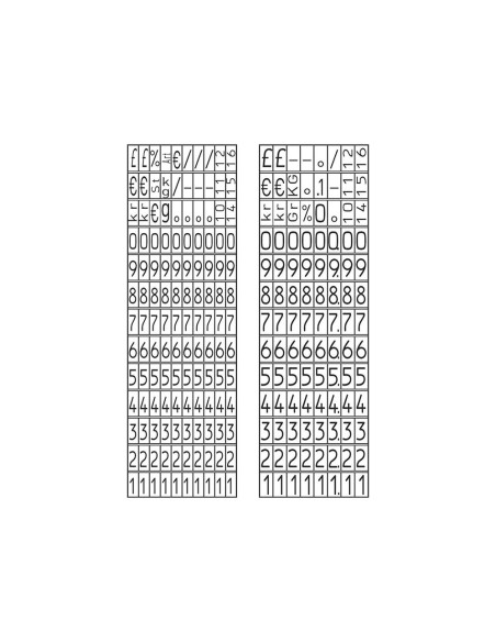 Etiquetadora avery 2 lineas 18 digitos para etiqueta de 26x16 mm Etiquetadora avery 2 lineas 18 digitos para etiqueta de 26x16 mm