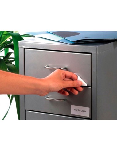 Etiqueta adhesiva avery blanca removible laser ink jet fotocopiadora 635x296 mm caja de 675 unidades