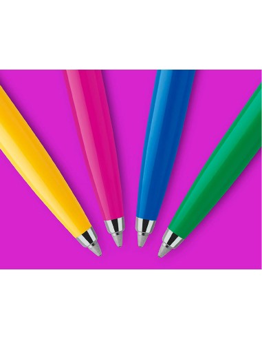 Boligrafo parker jotter originals anos 90 transit lote de 20 unidades colores surtidos