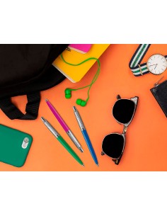 Boligrafo parker jotter originals anos 90 transit lote de 20 unidades colores surtidos