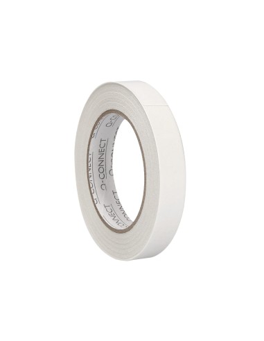 Cinta adhesiva q connect doble cara 33 mt x 19 mm