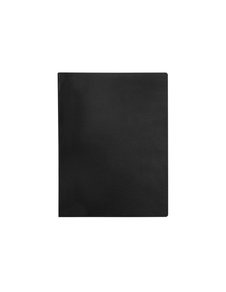 Carpeta liderpapel escaparate 40 fundas polipropileno din a3 negro opaco