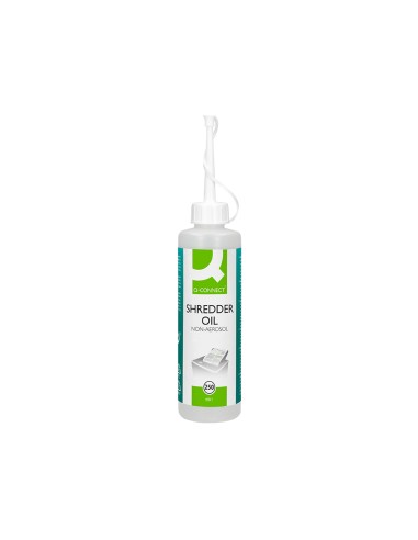 Aceite lubricante q connect para destructora de documentos bote de 250 ml