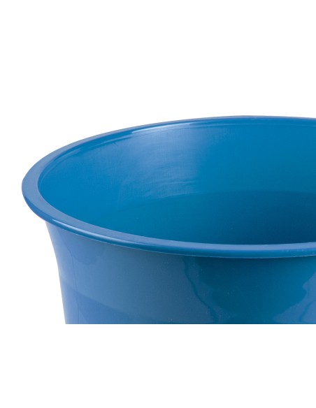 Papelera plastico liderpapel celeste opaco 13 litros 275x285 mm