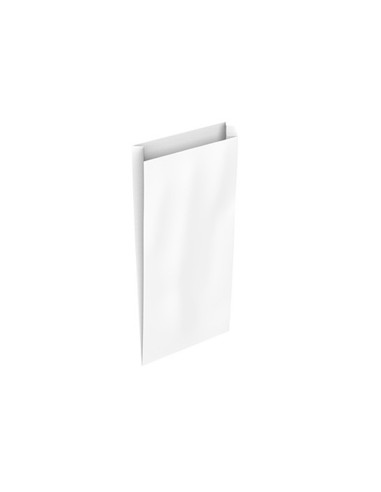 Sobre papel basika celulosa blanco con fuelle m 200x350x60 mm paquete de 25 unidades