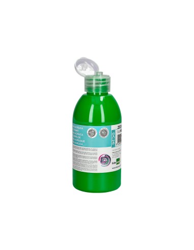 Pintura acrilica liderpapel bote de 250 ml verde