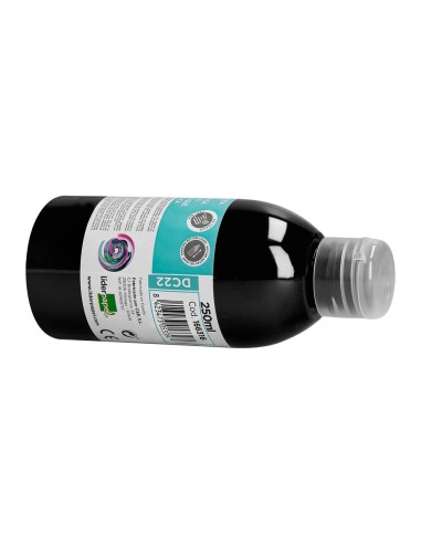 Pintura acrilica liderpapel bote de 250 ml negro