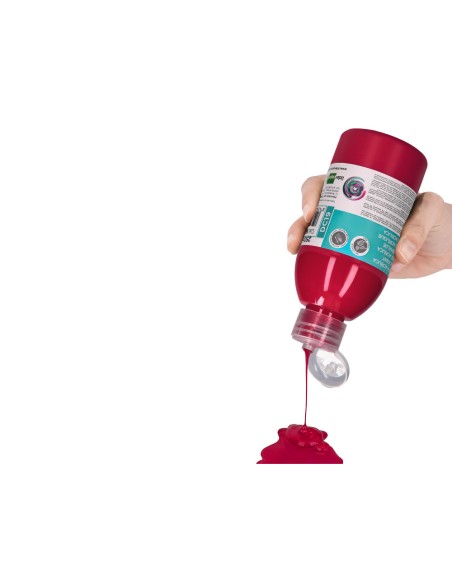 Pintura acrilica liderpapel bote de 250 ml magenta