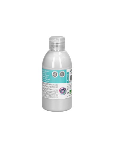 Pintura acrilica liderpapel bote de 250 ml blanco
