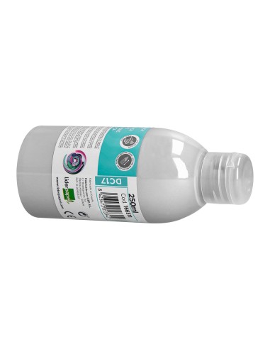 Pintura acrilica liderpapel bote de 250 ml blanco