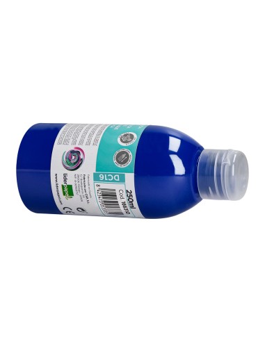 Pintura acrilica liderpapel bote de 250 ml azul ultramar