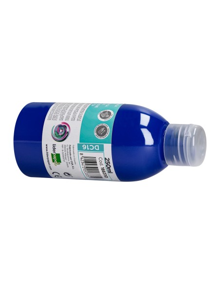 Pintura acrilica liderpapel bote de 250 ml azul ultramar
