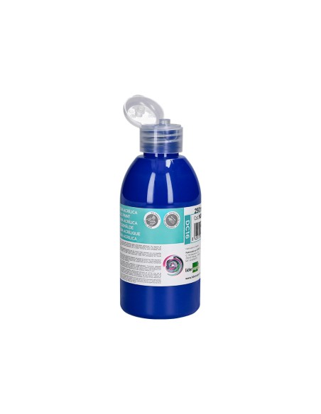 Pintura acrilica liderpapel bote de 250 ml azul ultramar