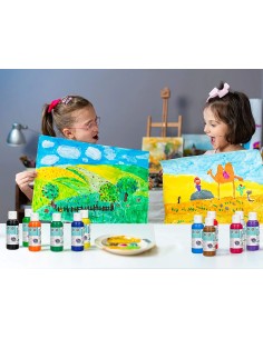 Pintura acrilica liderpapel bote de 80 ml violeta