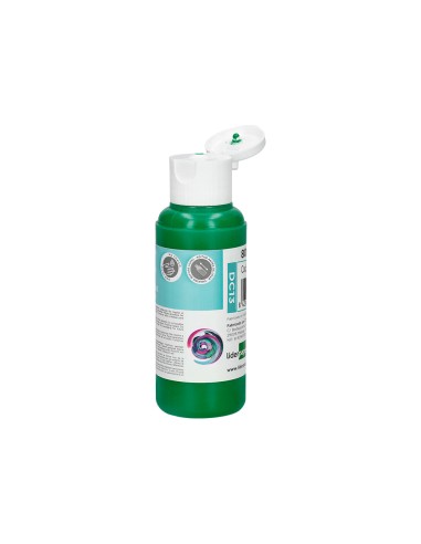 Pintura acrilica liderpapel bote de 80 ml verde oscuro