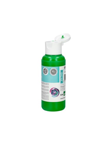 Pintura acrilica liderpapel bote de 80 ml verde