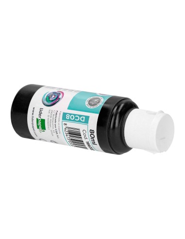 Pintura acrilica liderpapel bote de 80 ml negro