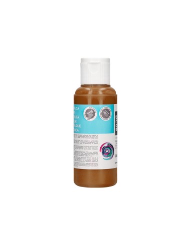 Pintura acrilica liderpapel bote de 80 ml marron