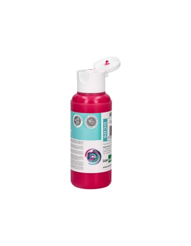 Pintura acrilica liderpapel bote de 80 ml magenta