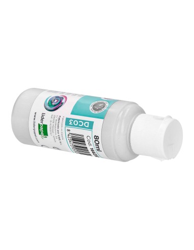 Pintura acrilica liderpapel bote de 80 ml blanco