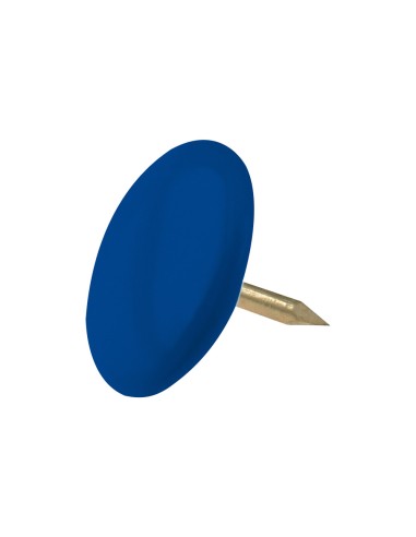 Chincheta lismania office color azul claro caja de 100 unidades