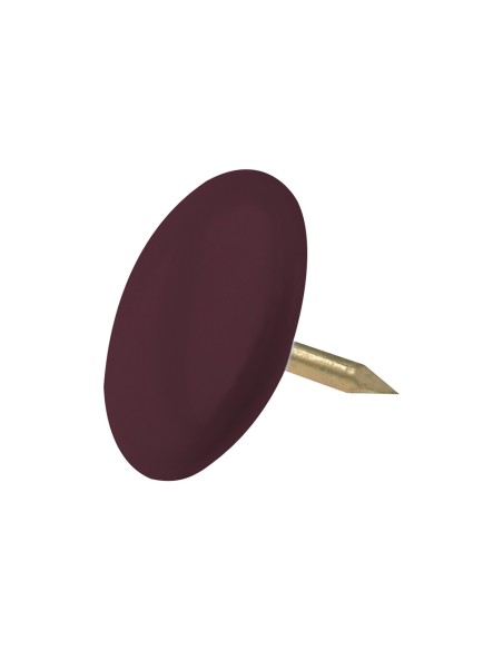 Chincheta lismania office color marron caja de 100 unidades