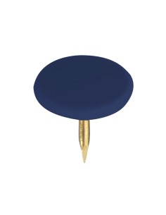 Chincheta lismania office color azul caja de 100 unidades