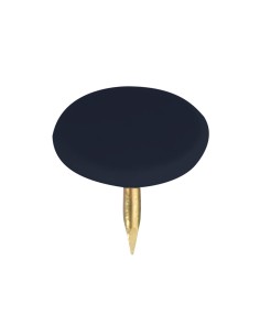 Chincheta lismania office color negro caja de 100 unidades