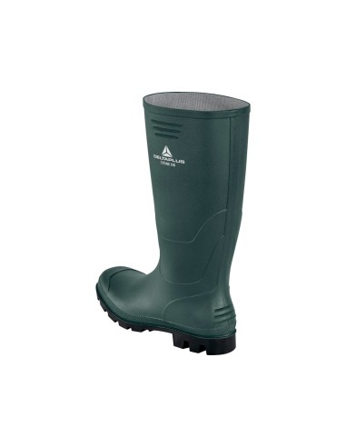 Botas deltaplus de seguridad stone pvc verde suela de tacos talla 47