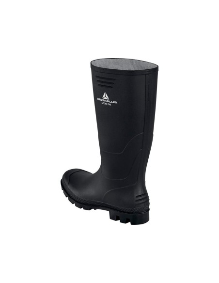 Botas deltaplus de seguridad stone pvc negro suela de tacos talla 45