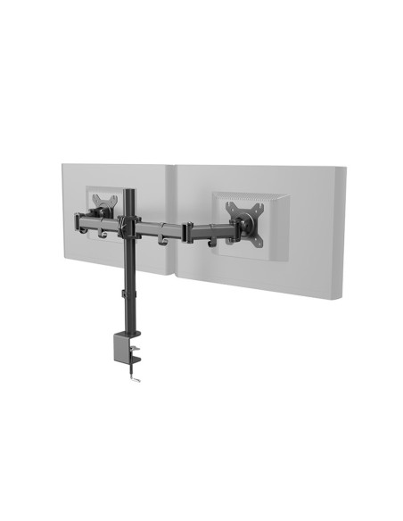 Soporte nox para monitor lite stand 13 27 dual vesa altura maxima 600 mm hasta 8 kg color negro