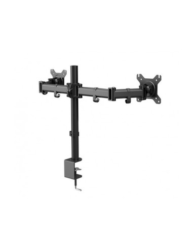 Soporte nox para monitor lite stand 13 27 dual vesa altura maxima 600 mm hasta 8 kg color negro