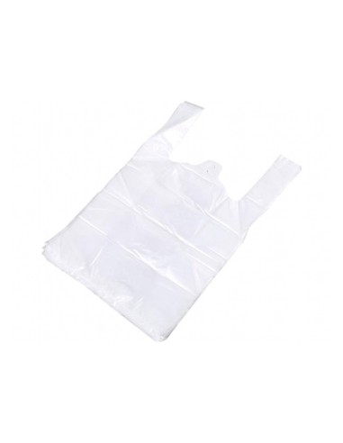 Bolsa camiseta reciclada 70 blanca 50 mc 35x50 cm apta legislacion de bolsas 2021