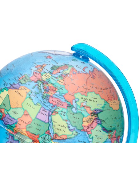 Globo terraqueo liderpapel mapa politico diametro 15 cm