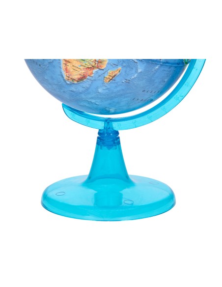 Globo terraqueo liderpapel mapa fisico diametro 15 cm