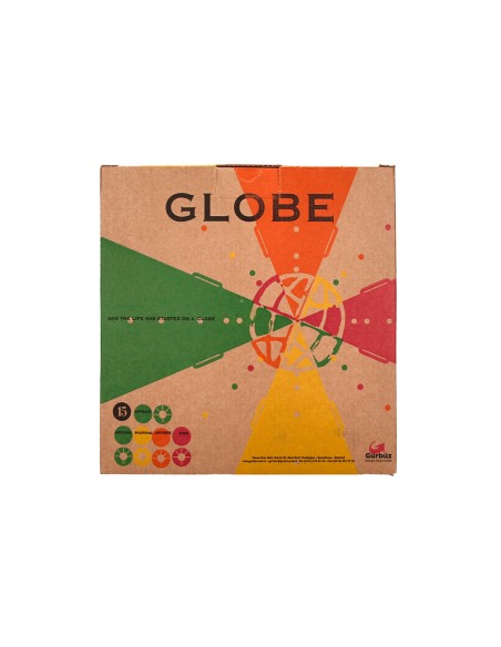 Globo terraqueo liderpapel mapa fisico diametro 15 cm