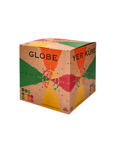 Globo terraqueo liderpapel mapa fisico diametro 15 cm