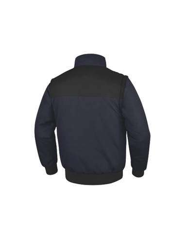 Chaleco deltaplus multibolsillos con cremallera y mangas desmontables 80 poliester 20 algodon talla