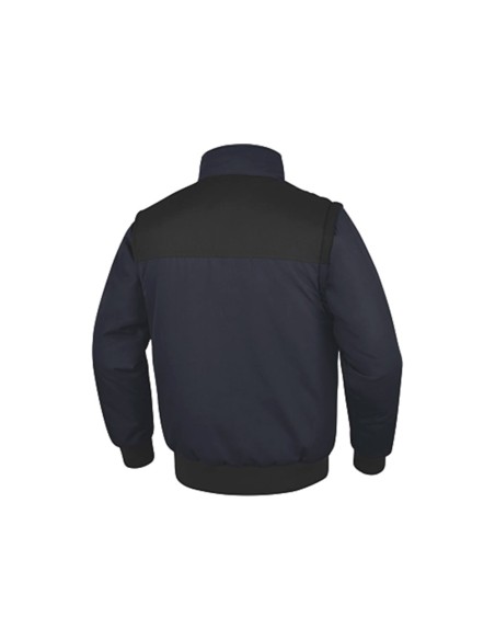 Chaleco deltaplus multibolsillos con cremallera y mangas desmontables 80 poliester 20 algodon talla Chaleco deltaplus multibolsillos con cremallera y mangas desmontables 80 poliester 20 algodon talla