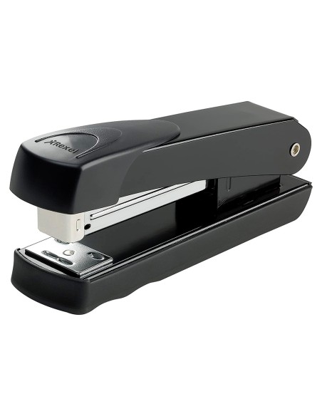 Grapadora rexel meteor metalica capacidad de grapado 20 hojas usa grapas 24 6 y 26 6 color negro